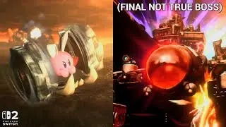 Kirby Air Riders | Final Boss Gigantes (Not True Boss) - Final Race Noir Dedede & Ending