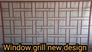 How to make window  safety grill unique design metal work squair pipe 1&times;1 & 1۔4 &times;1۔4 used new design