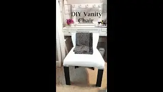 DIY Vanity Chair