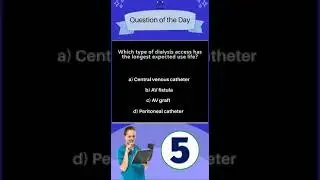Dialysis Question of the Day 21: Test Your Knowledge! #DialysisCare #Nephlearn