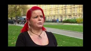 Smart Mororways Kill demo in Westminster on ​@BBC 