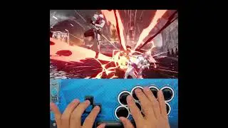 How to do Venom carcass raid | QCF motion (mid air) in GG Strive with Mixbox / Keyboard / Leverless