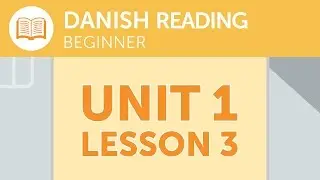 Danish Reading for Beginners - A Danish Maintenance Notice at the Station