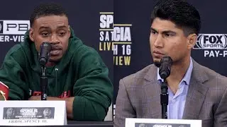 ERROL SPENCE SNAPS AT MIKEY GARCIA AS BOTH GO BACK AND FORTH! 