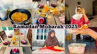 Ramadan Mubarak 2025🌙| Sehari To Iftar Routine Vlog😍