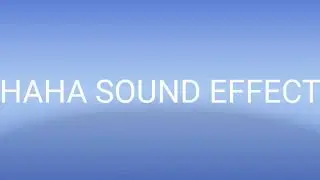 HAHA SOUND EFFECT