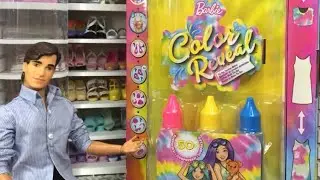 Barbie: Color Reveal Tie Dye Fashion Maker Doll Unboxing and Review without dyeing