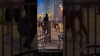 4-23-2025: downtown Springfield,Mo. 5 on 1 altercation