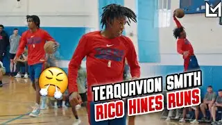 Terquavion Smith Has Been HOOPING This Summer! | Rico Hines Runs Highlights
