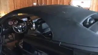 BMW e64 Convertible Top Not Locking Part 2 - Adjusting the Segment Sensors