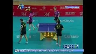 2013 China Super League: Cheung Yuk / Li Ping - Ma Lin / Chen Qi [Full Match/Chinese|HQ]