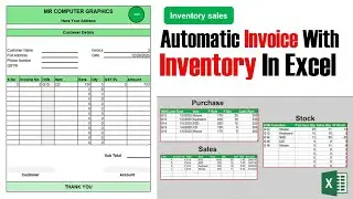 This Excel Invoice System Will Automatically Manage Your Stock & Sales