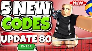 *NEW CODE* ALL WORKING UPDATE 80 CODES FOR VOLLEYBALL LEGENDS ROBLOX JULY 2026 | VBL CODES