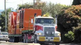 Heavy hauler - Burnie to Savage River (EX3600-6)