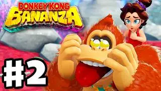Peekabruiser Boss! Surf Hills! - Donkey Kong Bananza - Full Gameplay Walkthrough Part 2