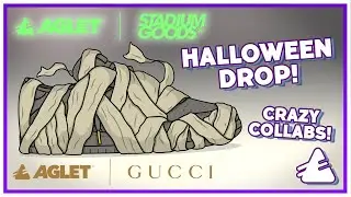 AGLET COLLAB W/ GUCCI & STADIUM GOODS + HALLOWEEN DROP #GucciSneakerGarage Sneaker Shopping Complex