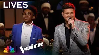 Max Chambers & Michael Bubl&eacute; Perform 