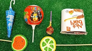 Candy ASMR Satisfying video Asmr Lollipops candy and chocolate Yummy candy Unboxing #satishying 