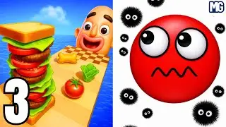 🥪🎯 Sandwich Runner Meets Hide Ball – Stack High, Dodge Smart! 😱🔥