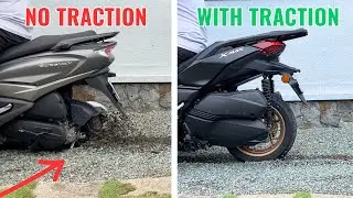 With vs Without: TRACTION CONTROL On Scooters