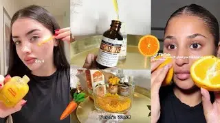 Serum Vitamin C wajiga dhalo cadan kaga dhigayo sidan fudud u sameyso serum Vitamin c io Retinol 🍊🥕✨
