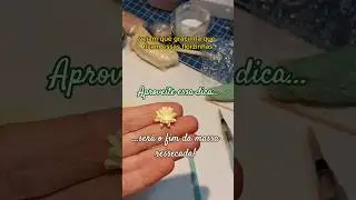 Chega de perder massa! #superdicas #arteembiscuit #tutorial