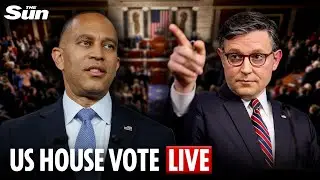 LIVE: US House votes to reopen federal government amid longest shutdown in history