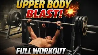 &ldquo;Upper Body Blast 💪 Full Chest, Shoulders & Triceps Workout&rdquo; 😍