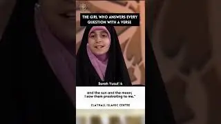 This Iranian girl who answer everything with a Quranic verse #quran