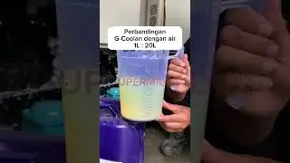 Racikan Coolant yang di gunakan pada mesin CNC SUPERMILL MK.2 #shorts #shorts #shortvideo