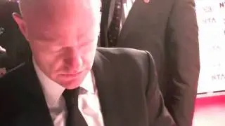 Jake Wood Signing Autographs At The National Television Awards 2012