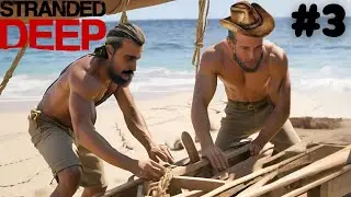 TAHTADAN TEKNEYE YELKEN YAPTIK - STRANDED DEEP | COOP | @ogulcanparlak68 @WickRaen