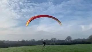 Paramotor stalls and crashes after take off