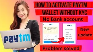 How to activate Paytm wallet without KYC in Tamil || English ||Hindi || Paytm activate problem ||