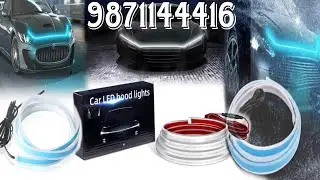 car hood lights #hood #lights #cars #trending #lights #bonut #engine #waterproof @ME1995-g3c