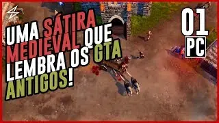 RUSTLER ( GRAND THEFT HORSE ) - UMA S&Aacute;TIRA MEDIEVAL QUE LEMBRA OS ANTIGOS GTA! / PC