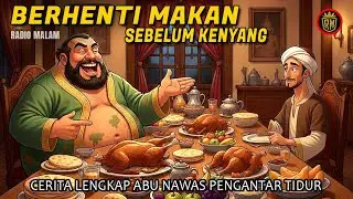 Berhenti Makan Sebelum Kenyang - Cerita Lengkap Abu Nawas Penghantar Tidur 2 jam - Radio Malam