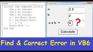Debugging and Debugging Tools in VB6