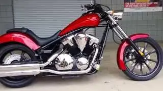 2015 Honda Fury 1300 Chopper Walk Around Video - VT13CX / Cruiser / Motorcycle