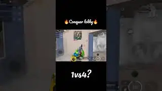 1vs4 🔥without  losing zero hp🥵 #shorts #short #shortvideo #bgmi #thanosYT