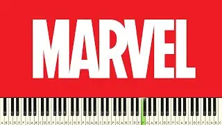 Marvel Studios Intro - PIANO TUTORIAL