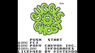 Bubble Ghost 1990 Game Boy