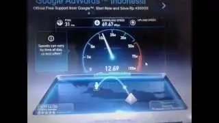 Speedtest 50 MB Indihome