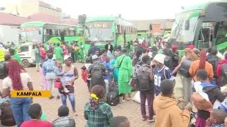 Festive rush in bus terminals - Fares hiked as demand for upcountry transport rises