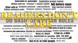 Grammar Doesn&rsquo;t Matter. 