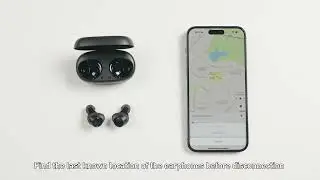 Baseus Bowie MA10 Pro TWS Find My Earphone in the App
