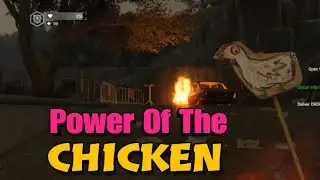 Dying Light :  The Following - Testing Chicken-On-A-Stick At Night