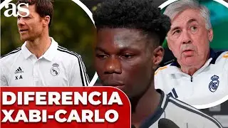 Le preguntan a TCHOUAMENI por la diferencia entre XABI ALONSO y ANCELOTTI: no se lo pens&oacute; mucho