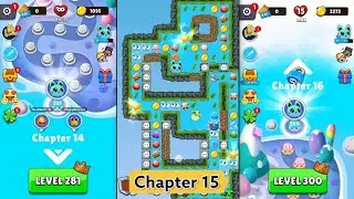 Sugar Rush: A Quick Adventure &ndash; Chapter 15 (Levels 281&ndash;300) 3 stars Gameplay