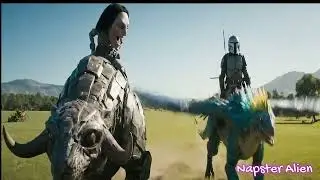 &ldquo;The Mandalorian Rides a Varactyl on Naboo | Star Wars Cinematic POV